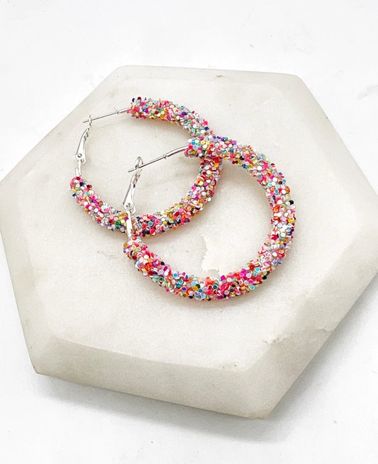 Summer Hoop Earrings